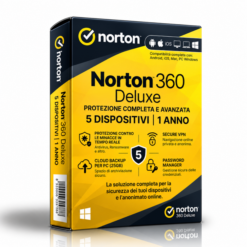 Norton 360 Deluxe 5 Dispositivi