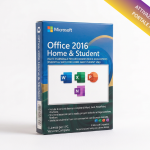 Microsoft Office 2016 Home & Student - Licenza a Vita - PC - Fatturazione Italiana