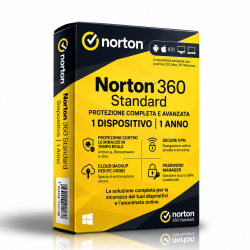 Norton 360 Standard - 1 Dispositivo - 1 Anno
