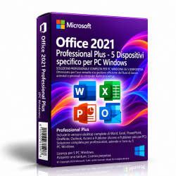 Office Professional Plus 2021 5 Dispositivi