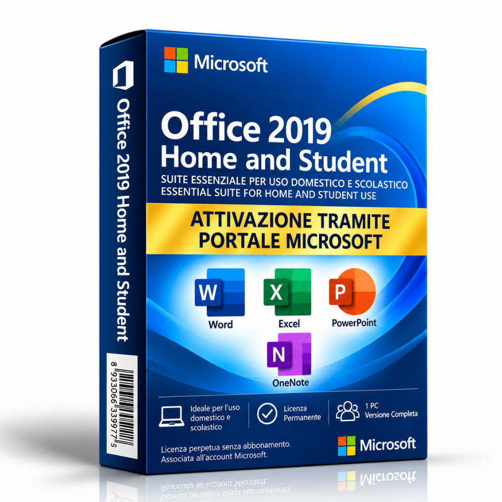 Microsoft Office 2019 Home and Student Licenza a Vita
