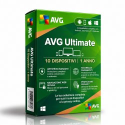 AVG Ultimate - 10 Dispositivi - 1 Anno