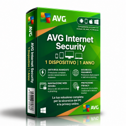 AVG Internet Security - 1 Dispositivo - 1 Anno