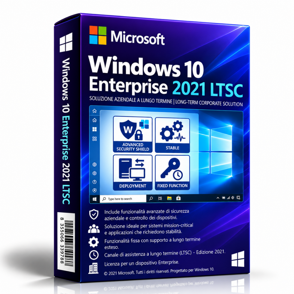 Microsoft Windows 10 Enterprise 2021 LTSC