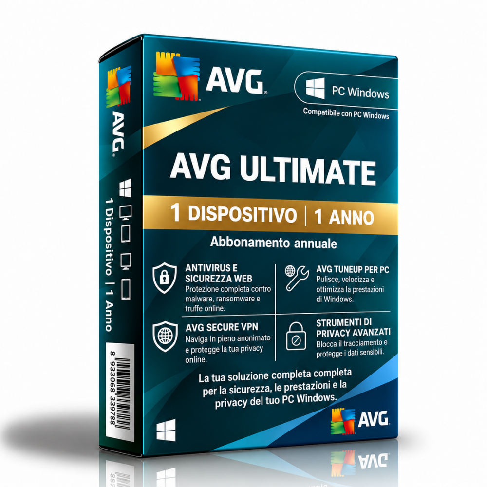 AVG Ultimate - 1 Dispositivo - 1 Anno