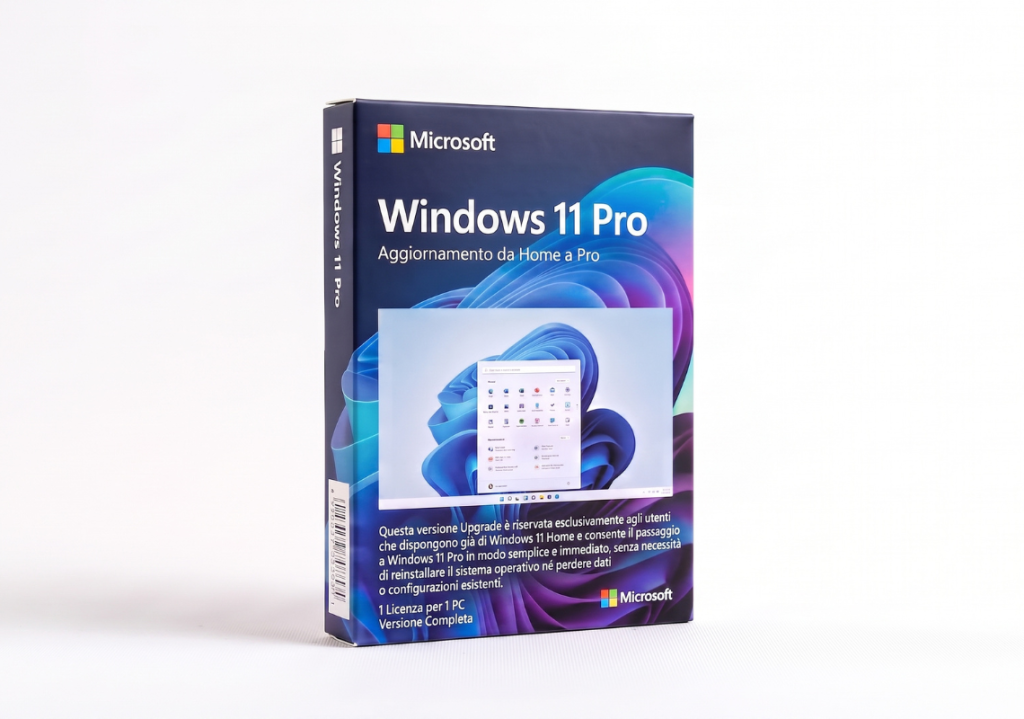 Microsoft Windows 11 Professional - Upgrade da Home a Pro